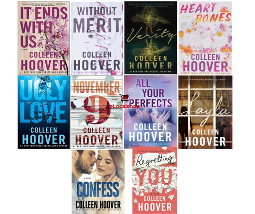 24 book set, 23 colleen hoover book + 1 book other book included combo offer