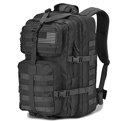  REEBOW GEAR Military Tactical Backpack Large Army 3 Day Assault  Pack Molle Bag Boys Backpacks for School Army Green : Sports & Outdoors