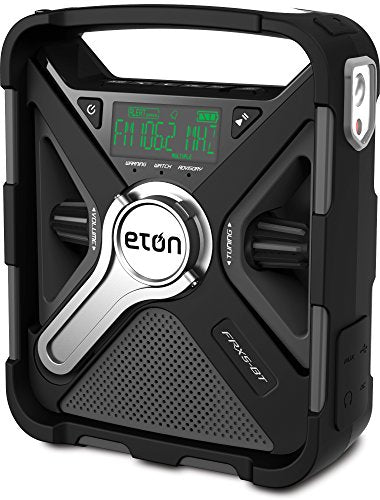 Emergency Weather Bluetooth Radio Smartphone Charger Alarm Clock Led Us Survival Kits