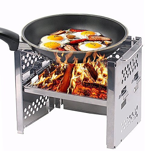 VidaLibre Camping Stove – Portable Outdoor Wood Burning Folding