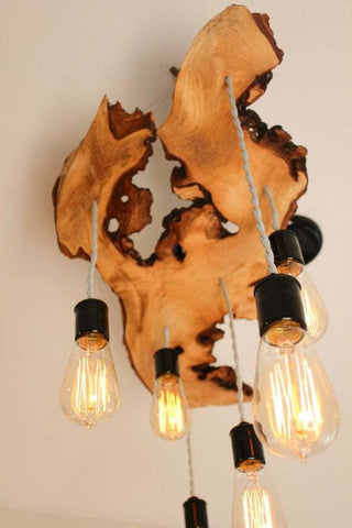 wooden lights