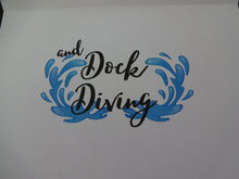 Load image into Gallery viewer, Thinking of You and Dock Diving Notecards - 4 cards per package
