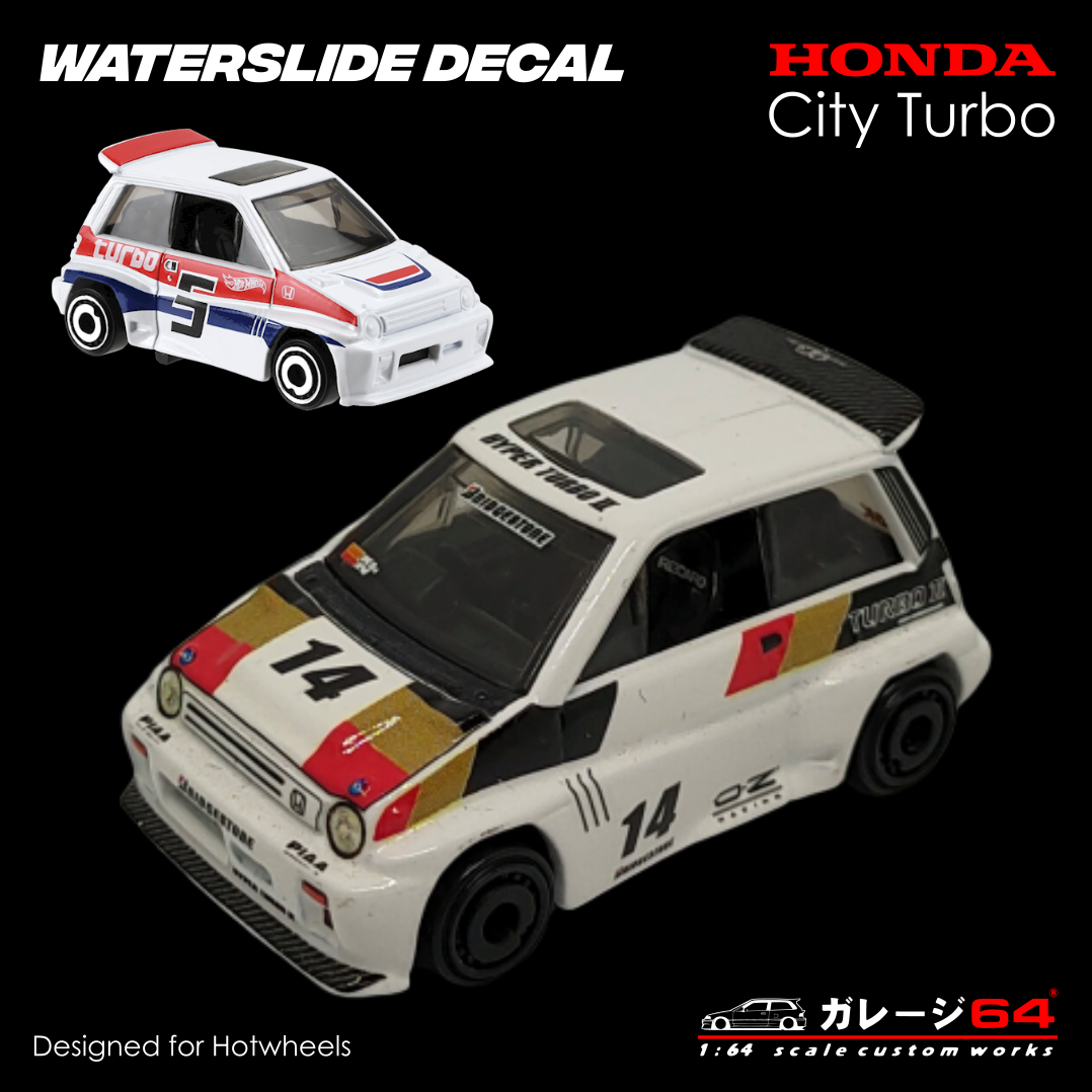 hotwheels honda city turbo