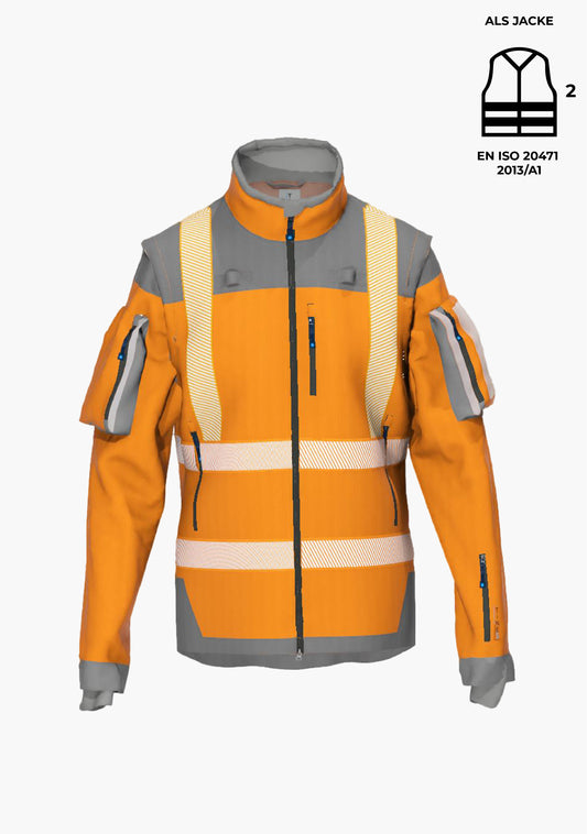 Warnweste DB Sicher und Sichtbar | TINEZ workwear