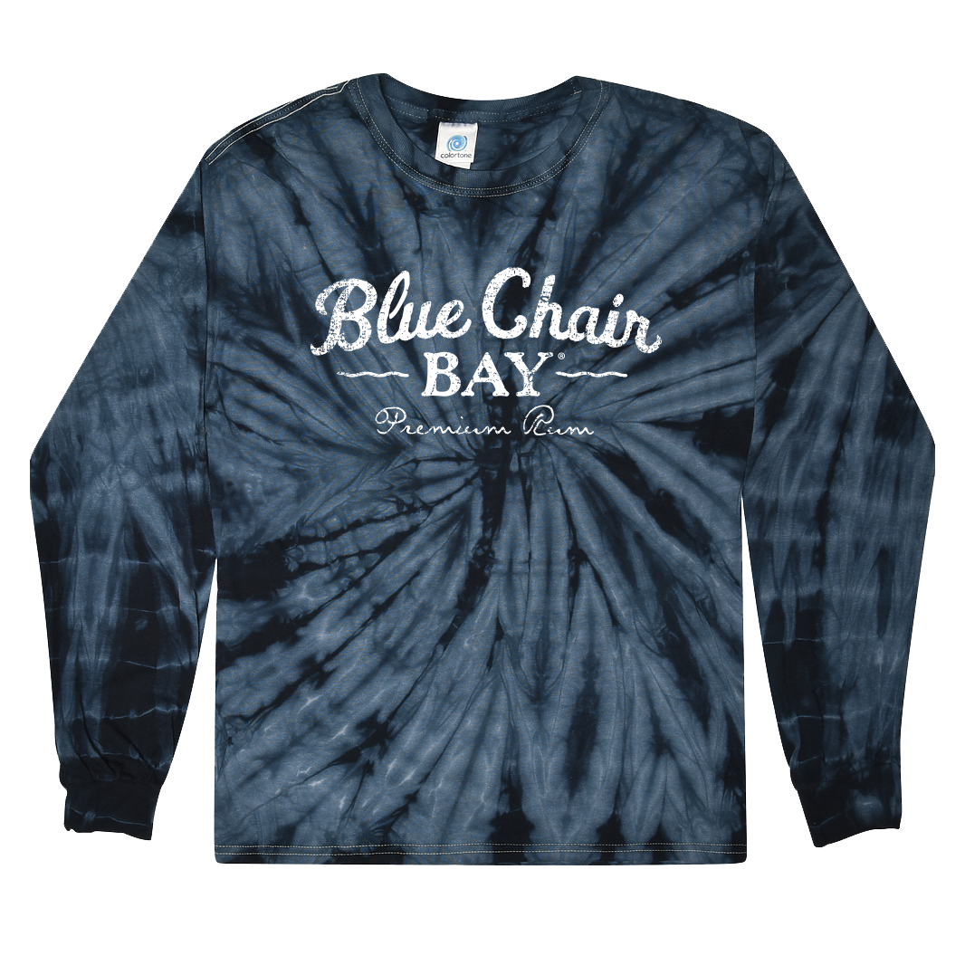 Tie-Dye Long Sleeve Tee - Navy – Blue Chair Bay Rum Store