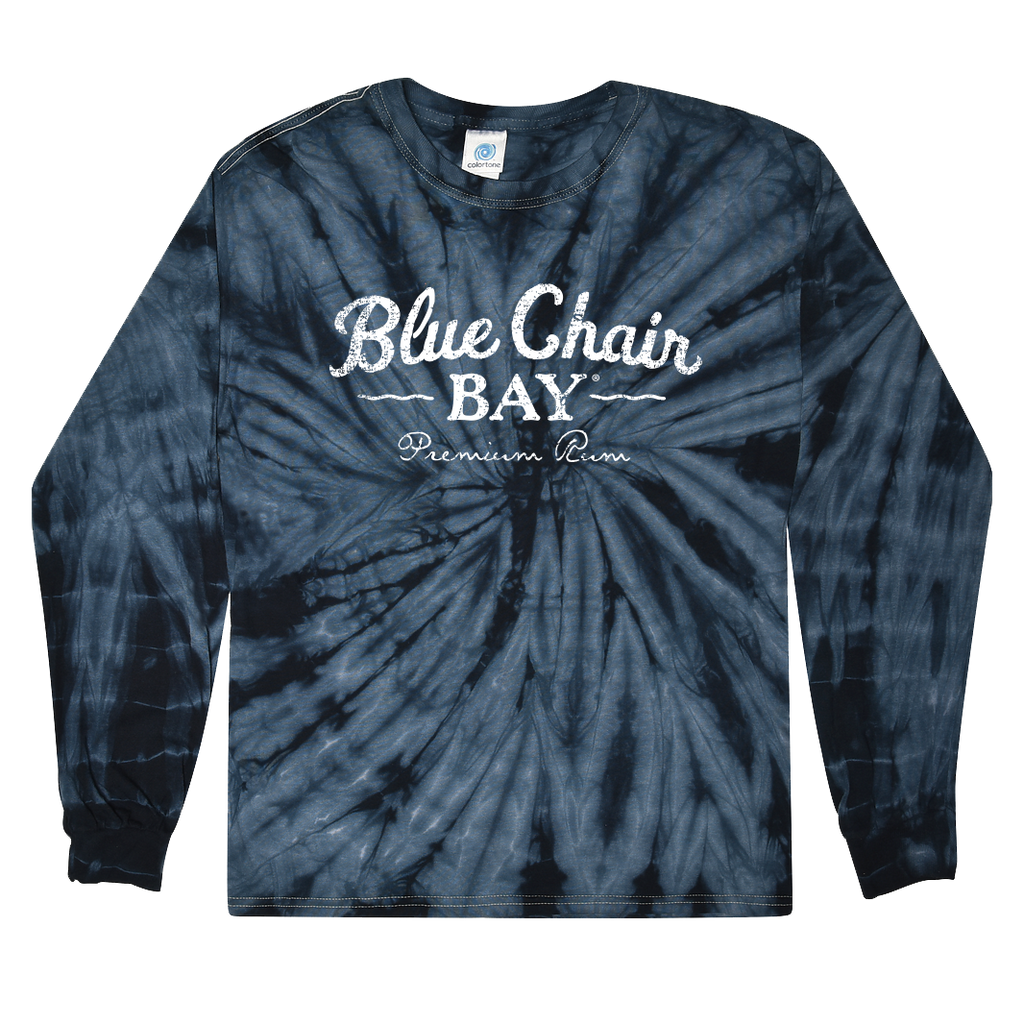 Tie-Dye Long Sleeve Tee - Navy – Blue Chair Bay Rum Store