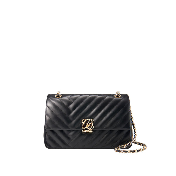 Jocelyne Bag Black - LOUIS QUATORZE - EUDON CHOI