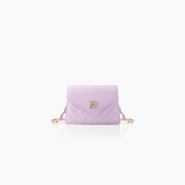 LOUIS QUATORZE Mini Caviar Crossbody Bag Ivory