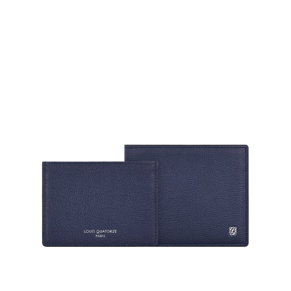 Soft leather bifold wallet – LOUIS QUATORZE