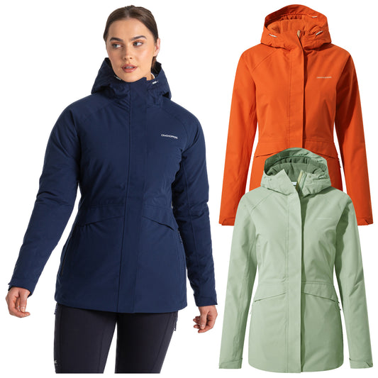Craghoppers Ladies Kalti Weatherproof Hooded Softshell Jacket – More Sports