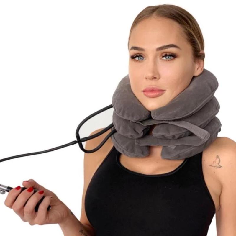 expandable pain relief neck pillow