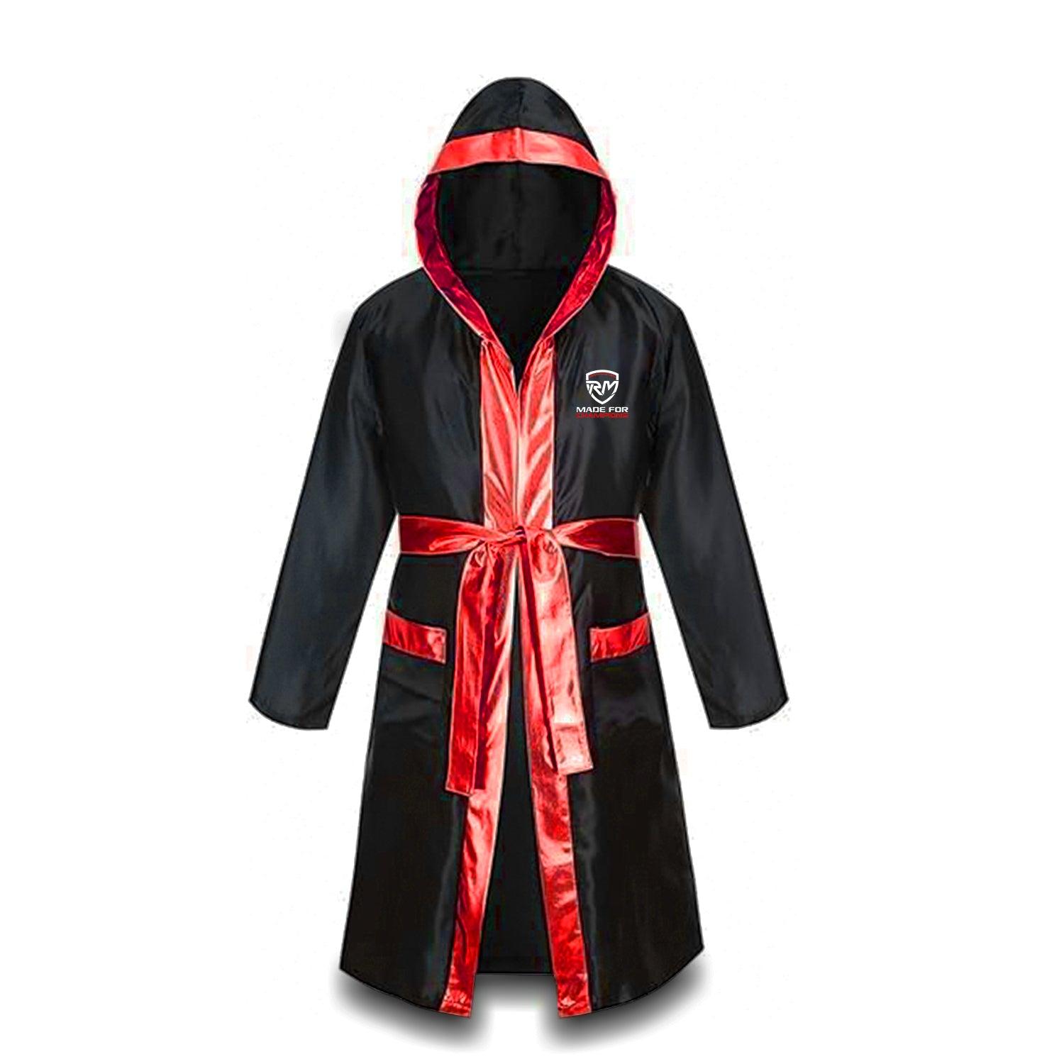 RingMaster Sports Champion Series Fight Robe Black & Red