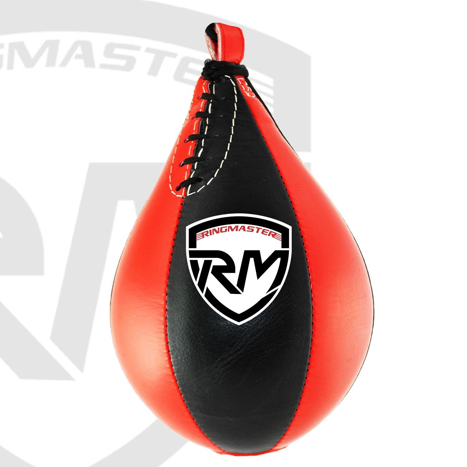 RingMaster Sports Champion Series Fight Robe Black & Red