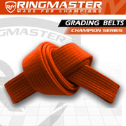 RingMaster Sports Plain Coloured Belts Champion Series