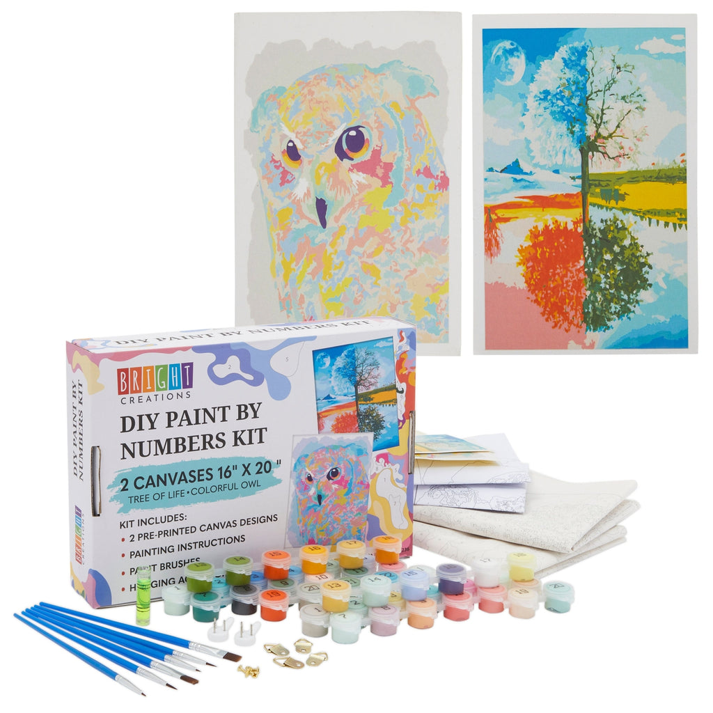 Mandala Dotting Tools and Stencils, DIY Rock Painting Craft Kit (32 Pi –  BrightCreationsOfficial