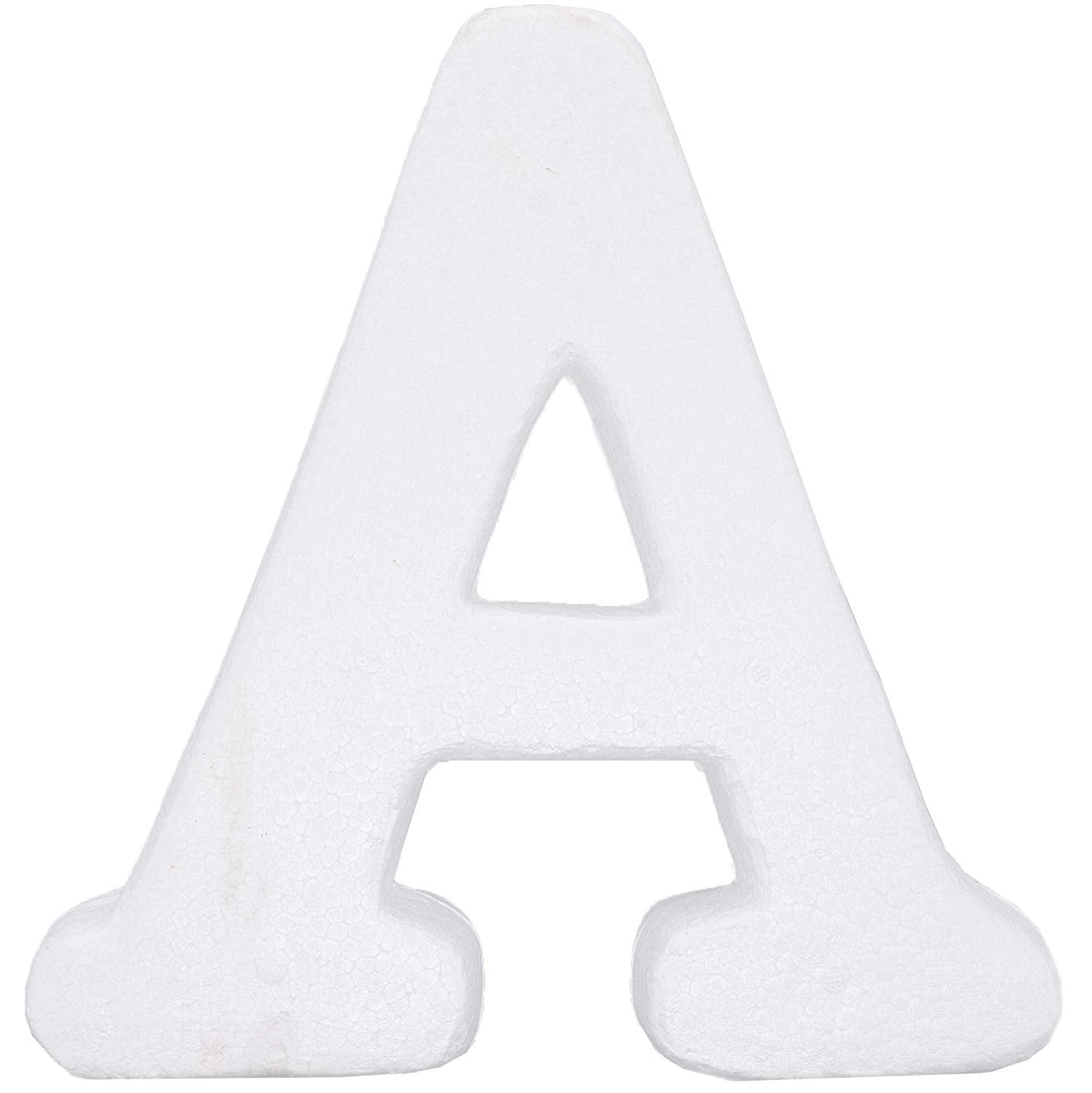 Foam Letters for Crafts, Letter A (White, 12 in) – BrightCreationsOfficial