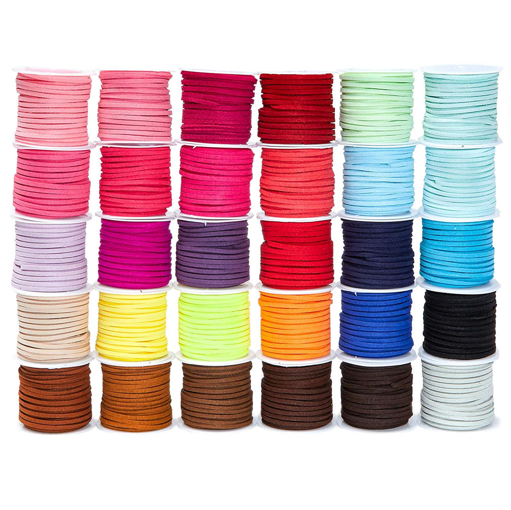 Lanyard Kit, Plastic Cord String for 15 Keychains, 40 Ft Each Spool (31  Colors), PACK - King Soopers