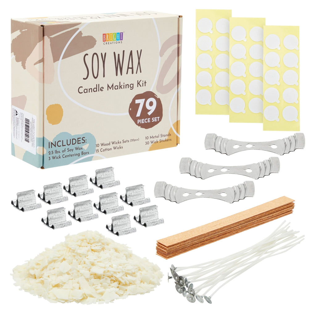 Candle Making Kit with Soy Supplies