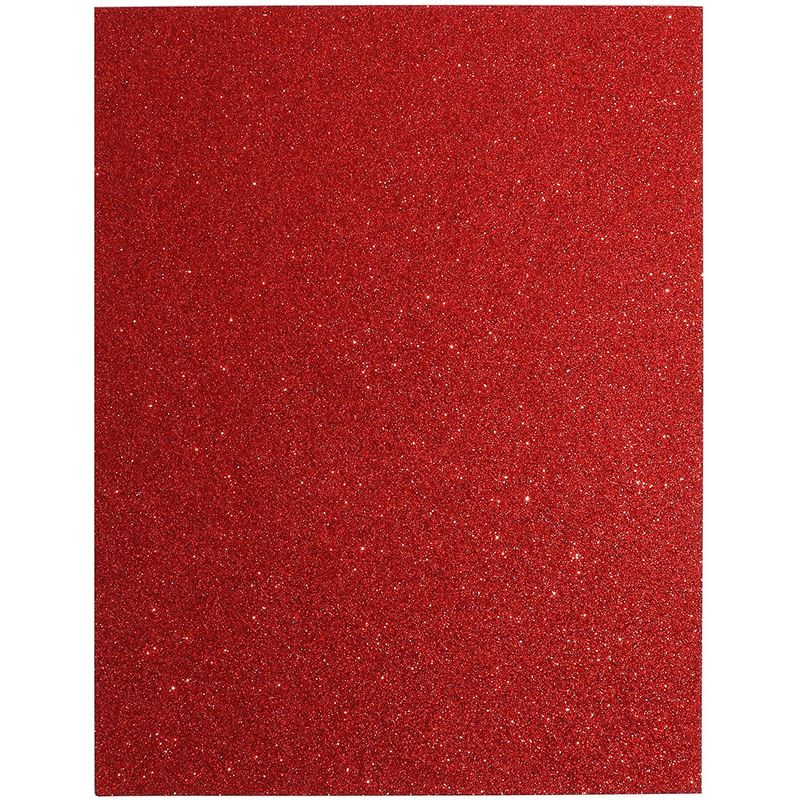 Glitter Cardstock Paper for DIY Crafts (8.5 x 11 In, 24 Sheets), PACK -  Mariano's