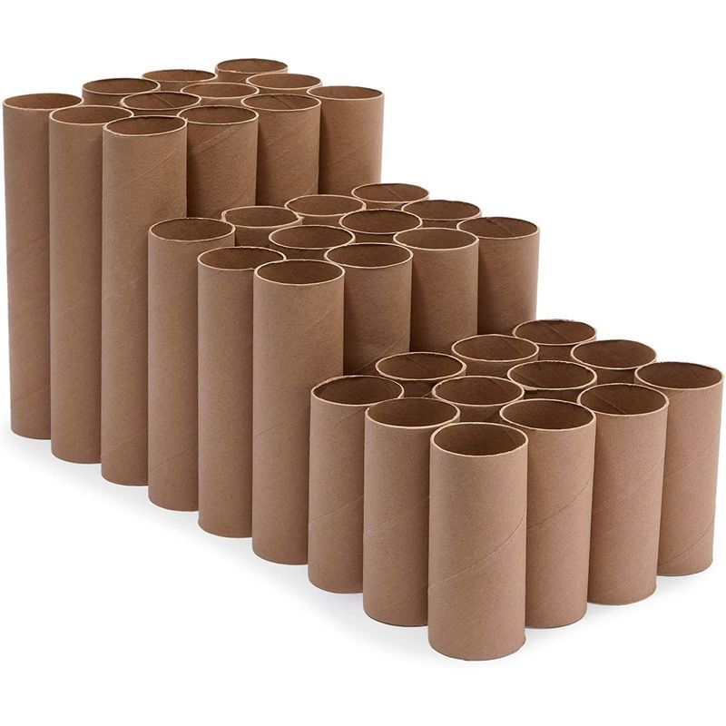 White Cardboard Tubes for Crafts, DIY Craft Paper Roll (1.6 x 5.9 in, 36  Pack), PACK - Harris Teeter