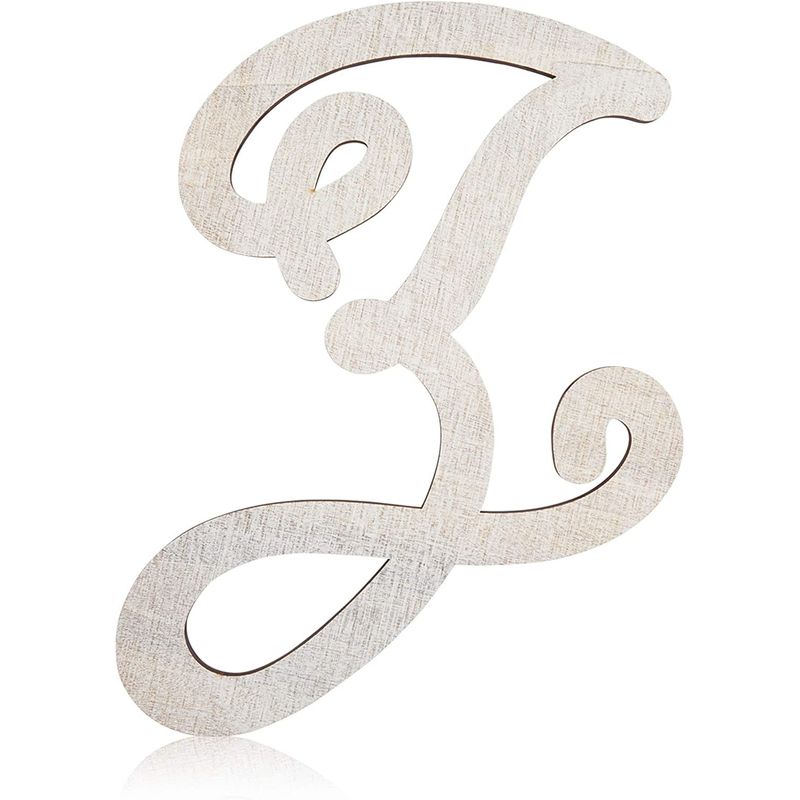 Unfinished Wooden Letter Q for Crafts, Cursive Wood Letters (13 In), PACK -  Fred Meyer