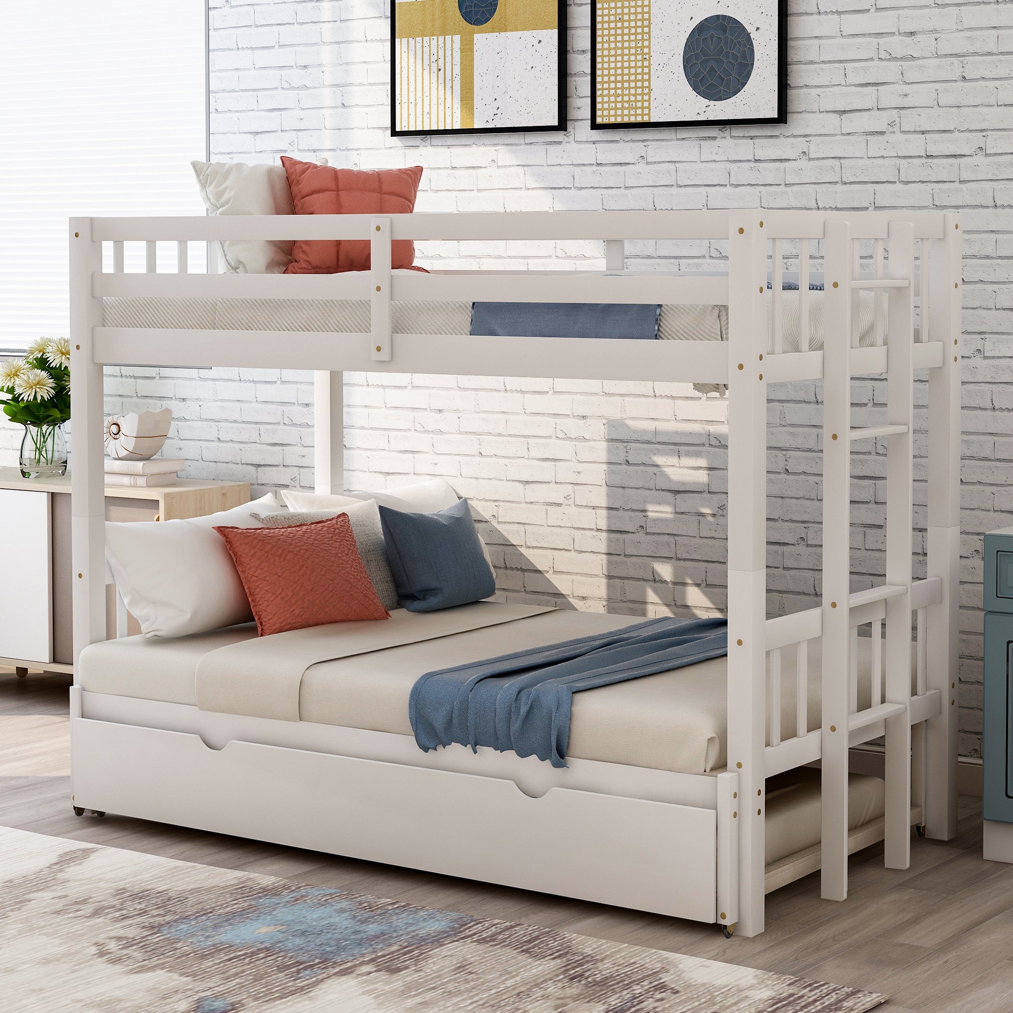 pull out bunk bed