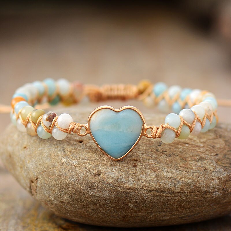 amazonite love protection bracelet