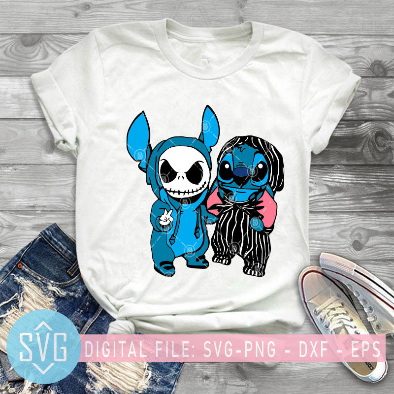 Download Stitch And Jack Skellington We Are Best Friends Svg Jack Skellington Svg Trends Studio Trendy Svg For Crafters