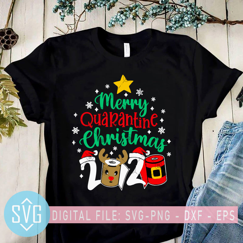 Download Merry Quarantine Christmas 2020 Svg Funny Christmas Svg Christmas Sv Svg Trends Studio Trendy Svg For Crafters
