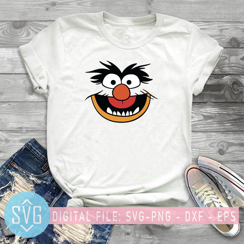 Download Disney The Muppets Animal Big Face Costume Svg Svg Trends Studio Trendy Svg For Crafters