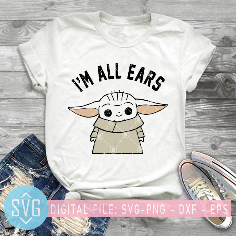 Free Free 261 Free Svg Of Baby Yoda SVG PNG EPS DXF File