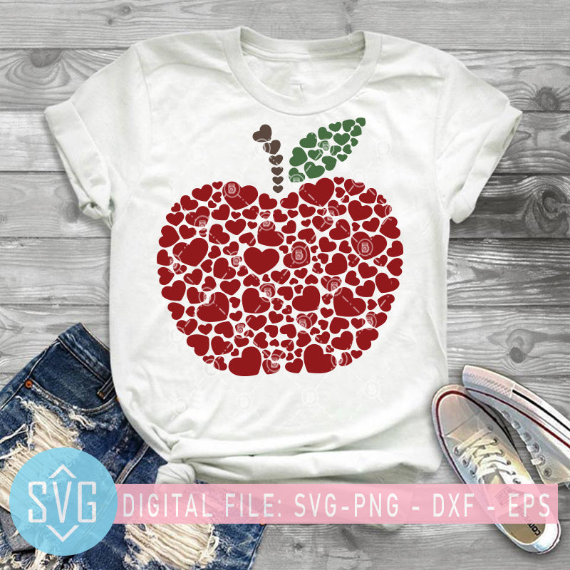 Free Free Heart Apple Svg 161 SVG PNG EPS DXF File