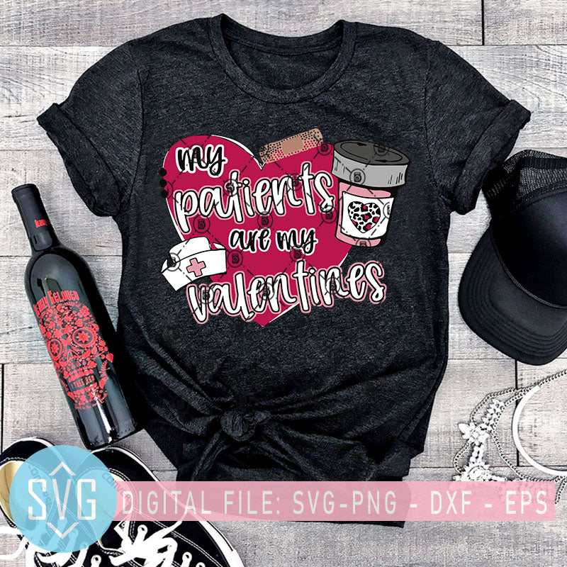 Download My Patients Are My Valentine Svg Nurse Valentine Svg Heart Nurse Val Svg Trends Studio Trendy Svg For Crafters