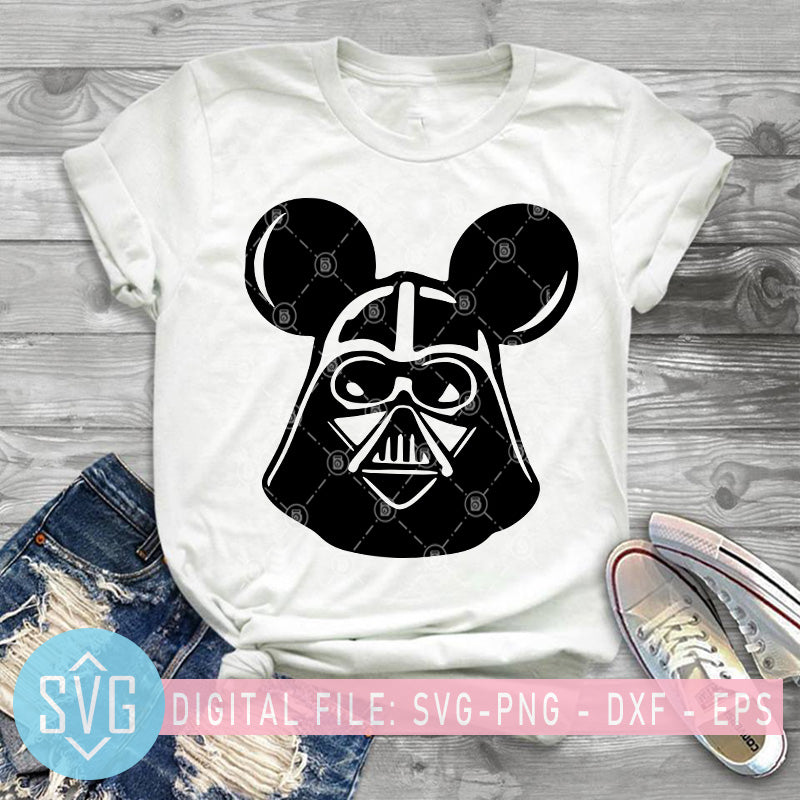 Download Darth Vader Mickey Svg Darth Vader Disney Svg Starwars Disney Svg Svg Trends Studio Trendy Svg For Crafters