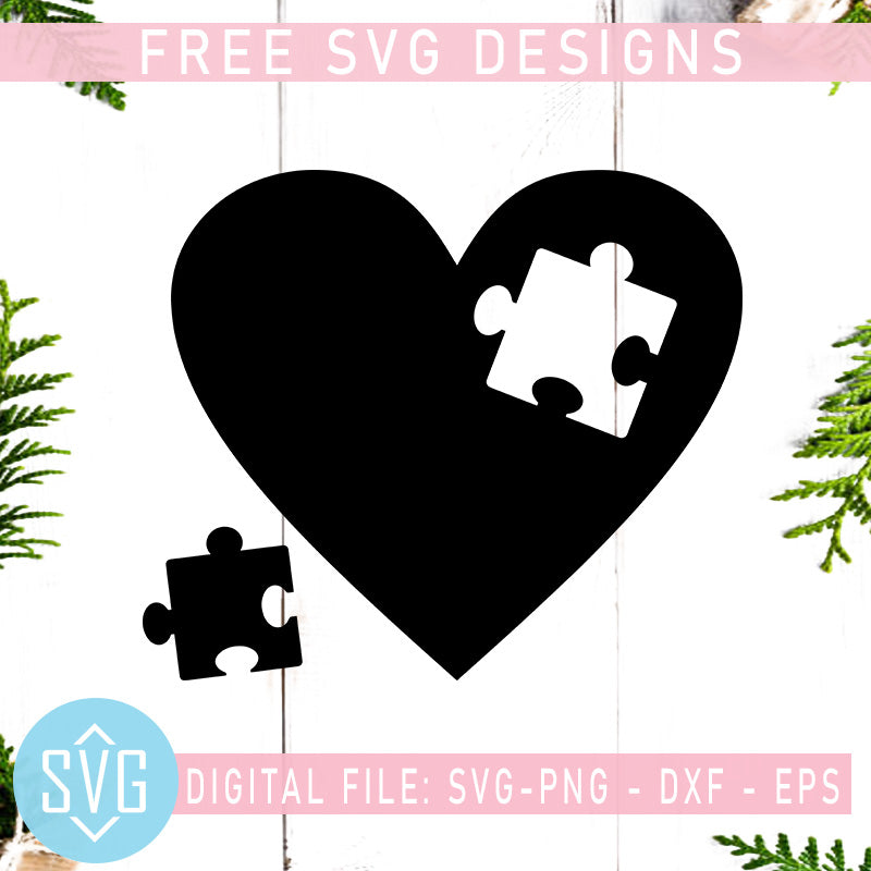 Download Autism Awareness Free Svg Autism Heart Puzzle Free Svg Instant Downlo Svg Trends Studio Trendy Svg For Crafters