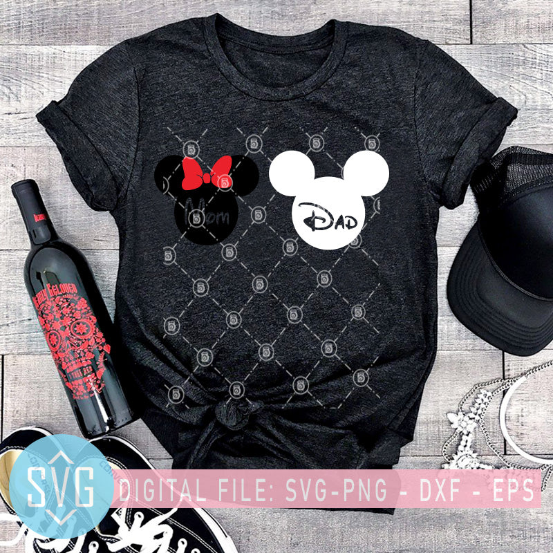 Download Dad And Mom Disney Svg Disney Mickey Vacation Disneyworld Svg Dis Svg Trends Studio Trendy Svg For Crafters