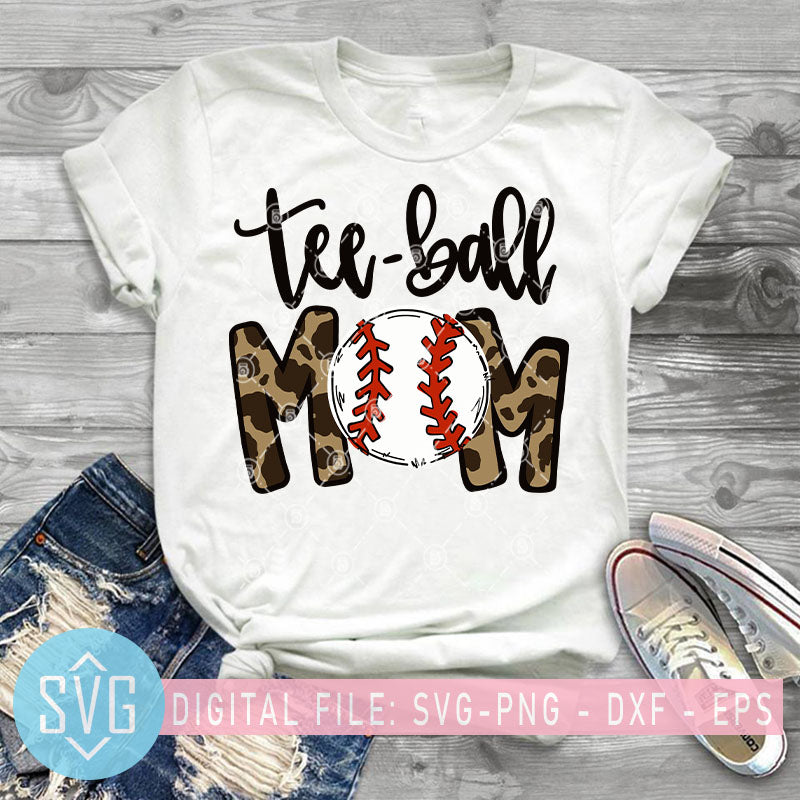 Download Tee Ball Mom Leopard Svg Funny Ball Mom Svg Mother S Day Gift Baseb Svg Trends Studio Trendy Svg For Crafters