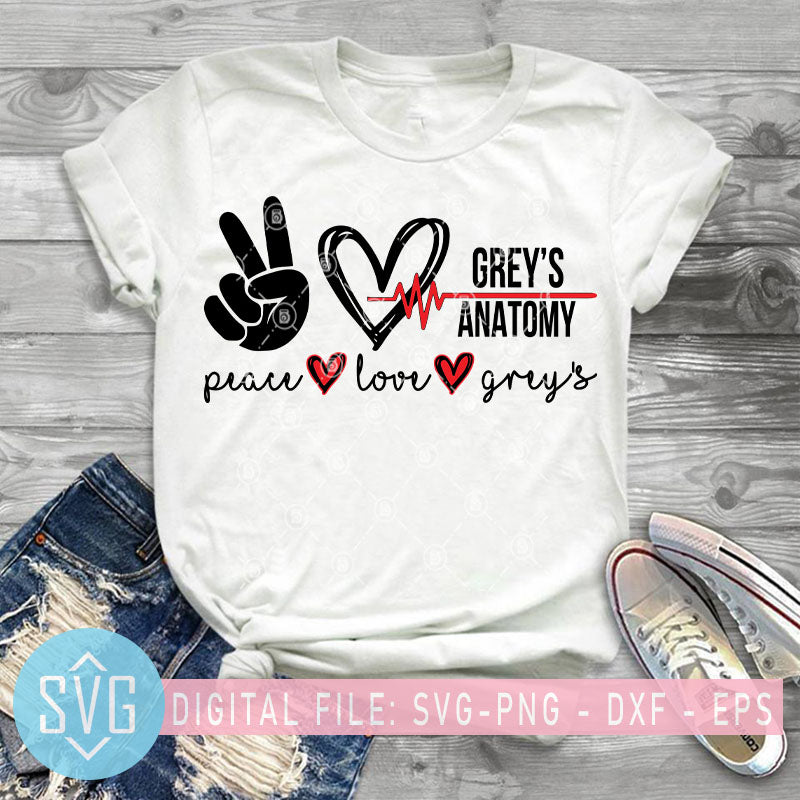 Download Peace Love Grey S Anatomy Svg Peacce Svg Love Heart Svg Anatomy Svg Svg Trends Studio Trendy Svg For Crafters