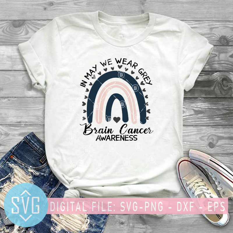 Download Vintage In May We Wear Gray Brain Cancer Awareness Svg Gray Ribbon S Svg Trends Studio Trendy Svg For Crafters