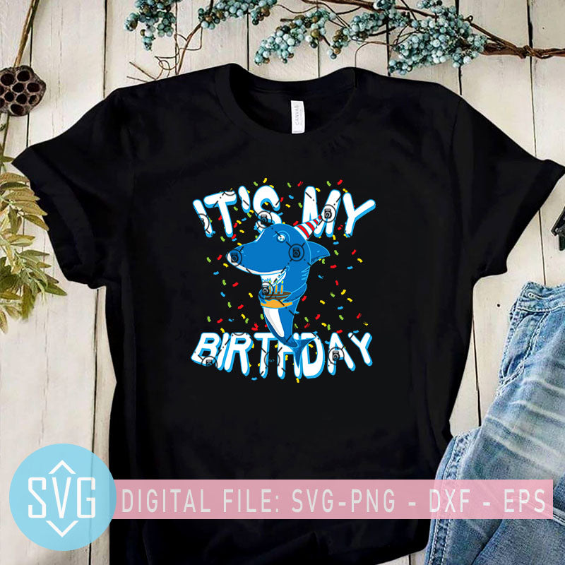 Free Free 155 Baby Shark Birthday Shirt Svg SVG PNG EPS DXF File