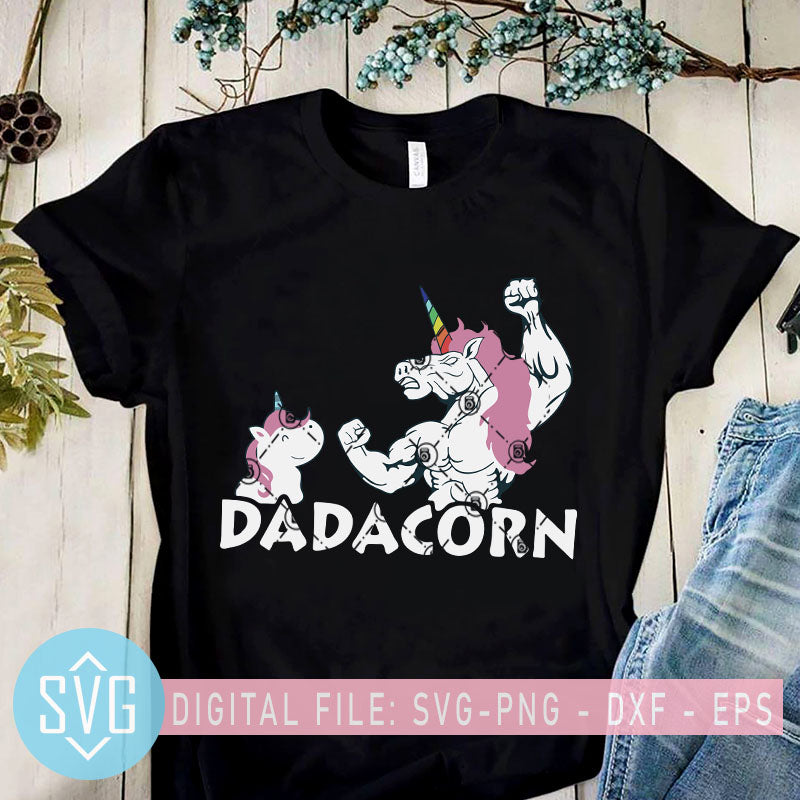 Download Dadacorn Svg Funny Unicorn Svg Unicorn Dad Svg Daddy Unicorn Svg F Svg Trends Studio Trendy Svg For Crafters