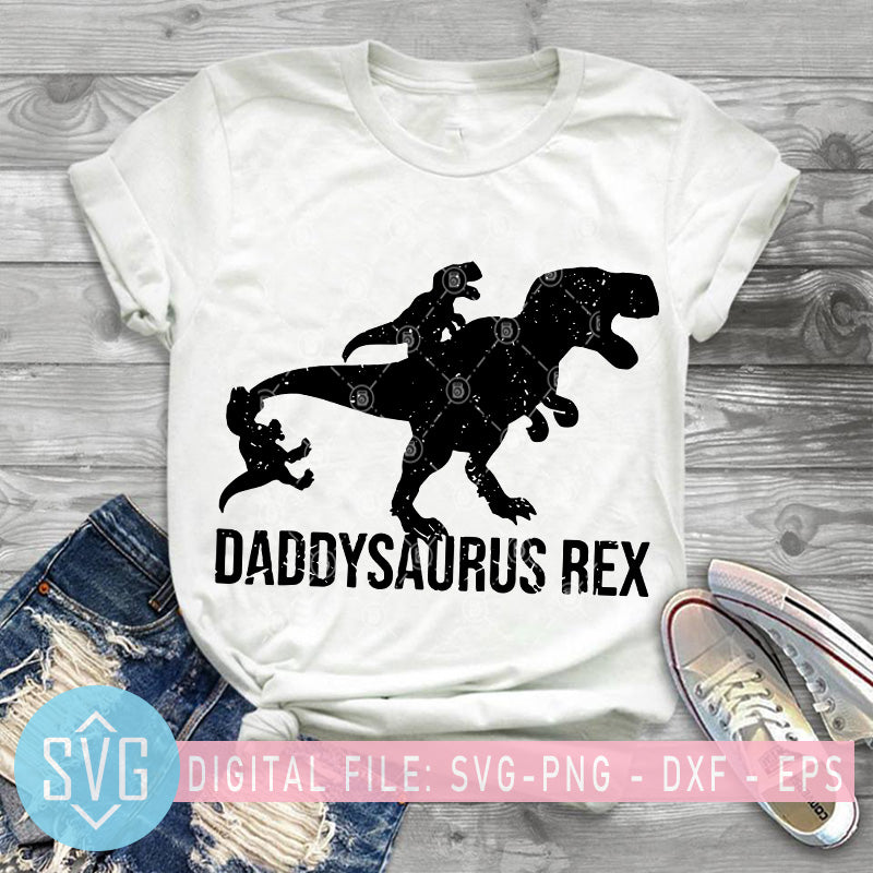 Download Daddysaurus Rex Svg Dinosaur Dad Svg Father Day Svg T Rex Dad Svg Svg Trends Studio Trendy Svg For Crafters