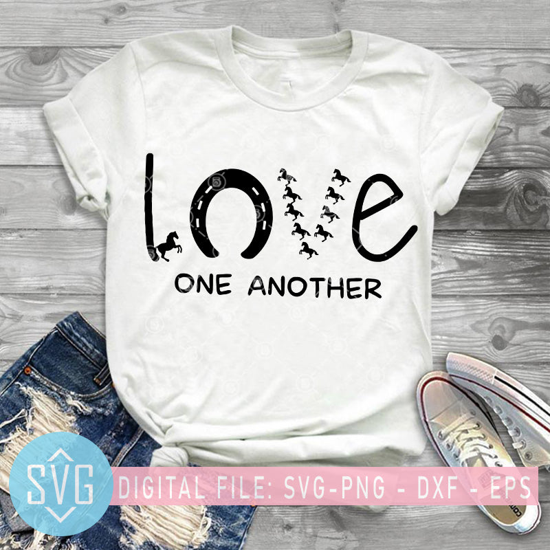 Download Love One Another Horse Svg Horse Farm Svg Horse Mom Svg Svg Trends Studio Trendy Svg For Crafters