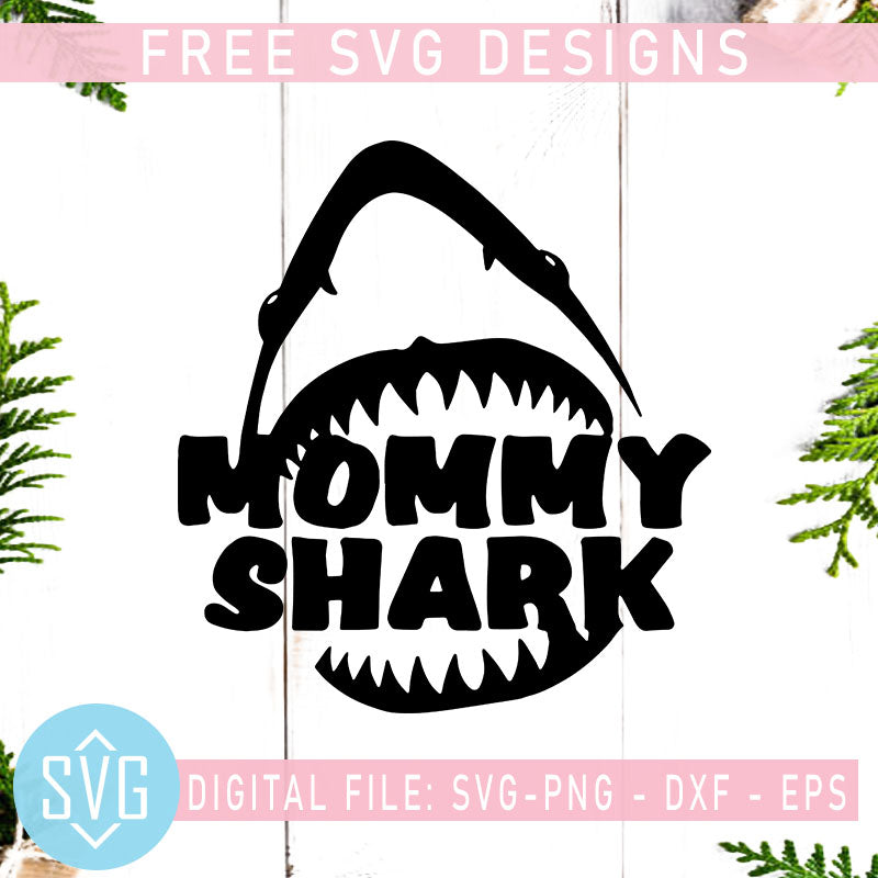 Mommy Shark Free Svg Shark Mom Free Vector Mama Shark Free Svg Svg Trends Studio Trendy Svg For Crafters