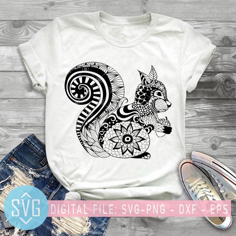 Download Squirrel Svg Squirrel Mandala Svg Squirrel Mandala Zentangle Svg An Svg Trends Studio Trendy Svg For Crafters