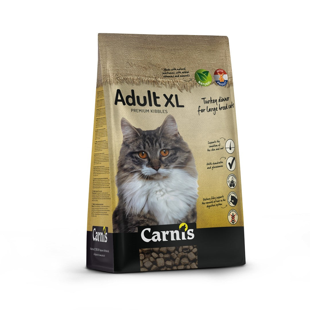 Stout Academie Definitief CARNIS - Kat XL met kalkoen - Dierenspeciaalzaak & Hondenboetiek Het Vachtje