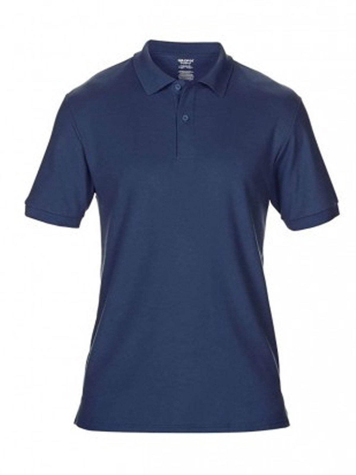 gildan navy blue polo shirt