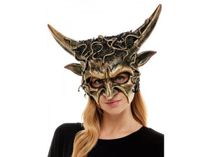 Mask Woodland Demon Green