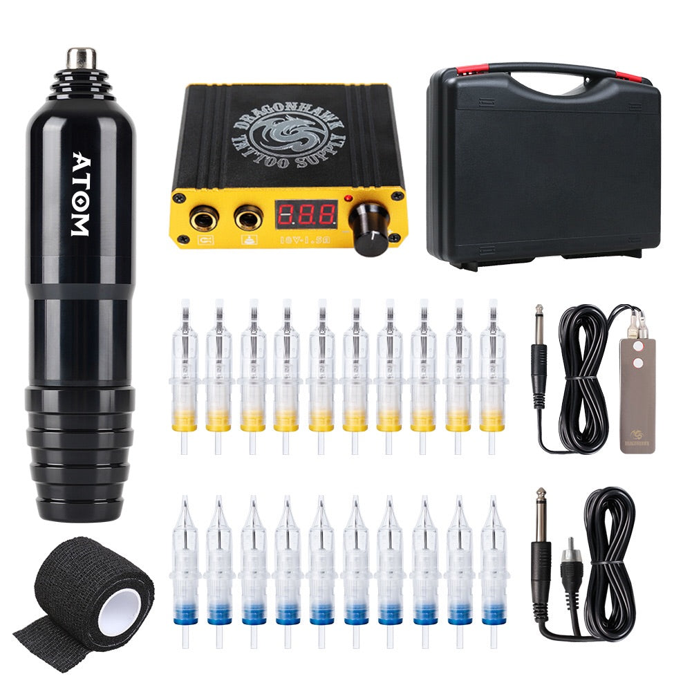 Dragonhawk Complete Tattoo Kit for Beginners 2 Pro Indonesia