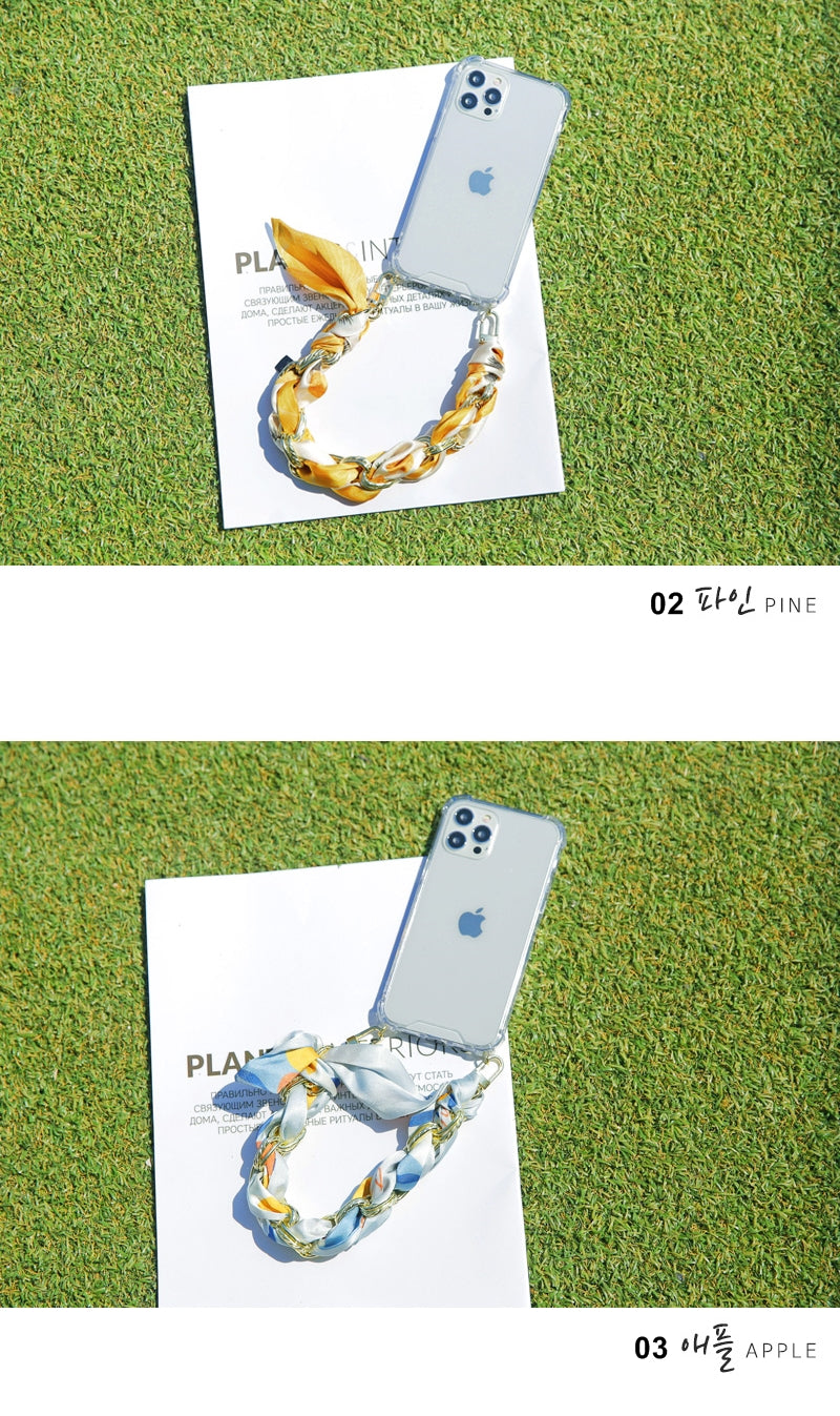 韓國代購 掛手殼 手繩 手機殼 便攜電話殼 防撞 透明 hand carry phone case